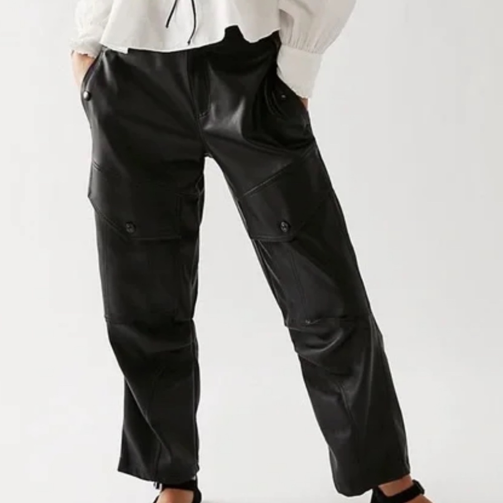 Free people vegan leather nwt